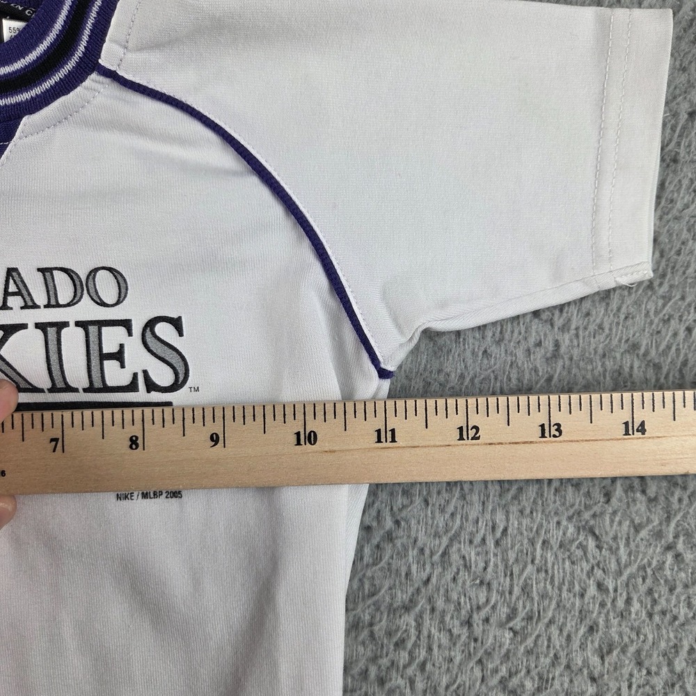 Vintage Colorado Rockies MLB Romper One Piece Baby Toddler 24 Months White Nike - Picture 3 of 7